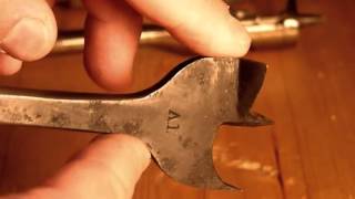 How to Sharpen Auger Bits Center Bits and Expansive Bits [upl. by Teahan584]