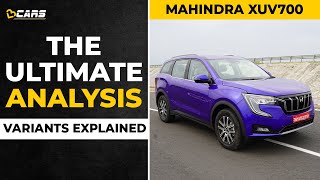 Mahindra XUV700 Petrol Variants Explained  MX AX3 AX5 AX7 AX7 Luxury  The Ultimate Analysis [upl. by Almire404]