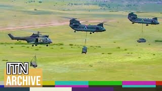 Watch NATO Troops Enter Kosovo in EpicScale Military Operation – Uncut Footage 1999 [upl. by Nico]