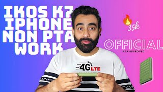 Ikos K7 Device for Non PTA iPhone  How To Use [upl. by Dill]