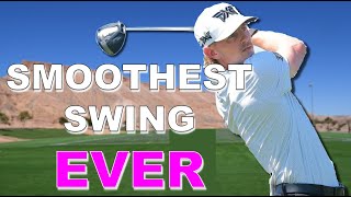 CRAZY SMOOTH Jake Knapp Swing Analysis Slow Motion 190 mph Ball Speed [upl. by Ariom211]