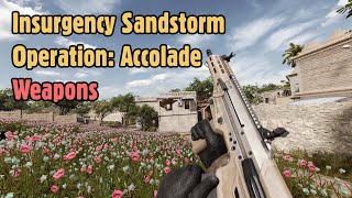 Insurgency Sandstorm Operation Accolade All Weapons [upl. by Nevram]