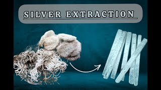 Unique Way To Extract Silver From Silver Plated Copper Scrap Without Dissolving It In Nitric Acid [upl. by Judye604]