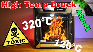 3DDruckabenteuer HochtemperaturExperimente mit dem Qidi X MAX 3 [upl. by Enelie]