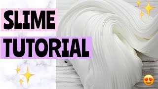 HOW TO MAKE SLIME Simple amp Easy Slime Recipe  2 Minute Easy Slime Tutorial Glue and Borax Slime [upl. by Ramoh849]