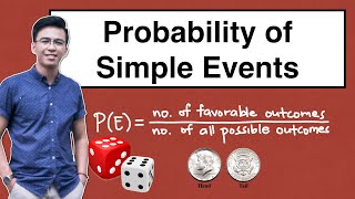 Probability of Simple Events  Experiments Outcome Sample Space and Event MathTeacherGon [upl. by Wager975]