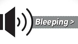 Bleeping  Abuse BEEP  Free Sound Effects For Video Editing [upl. by Aniez239]