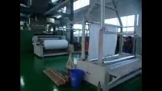 PP SPUN BONDED NON WOVEN FABRIC PRODUCTION LINE [upl. by Enomed]