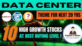 EMERGING THEME FOR NEXT 20 YEARS  DATA CENTER STOCKS IN INDIA 🚀🚀💥💥 [upl. by Adnowal]