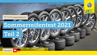 TCS Test Sommerreifen 2021  Teil 1 [upl. by Anelim543]