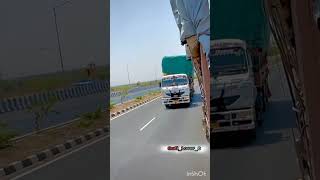 यूपी का बदमाश 🥵 Rajasthan में आ जा 😓 India truck video turck short shortfeed truckdriver rajast [upl. by Lleihsad285]