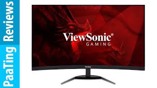 ViewSonic VX32682KPCMHD 32quot 1440p Curved 144Hz 1ms Gaming Monitor Review [upl. by Eugine]