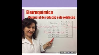 Potencial de redução e oxidação aula 3 [upl. by Drofliw]