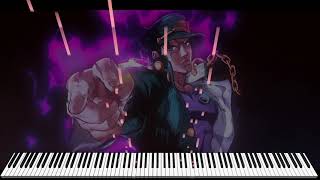 Jojos Bizarre Adventure  Stardust Crusaders Jotaro Theme Piano Cover [upl. by Oinigih521]