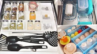 Organize Your Kitchen Drawers Using Inexpensive IKEA Organizers Kitchen Organizing Ideas [upl. by Dnanidref]