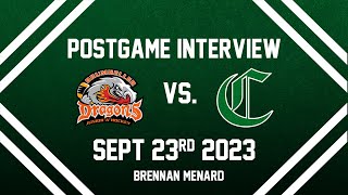 Postgame Interview  September 23rd vs Drumheller [upl. by Dnomaid]