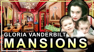 Inside Gloria Vanderbilts quotOld Moneyquot Mansions [upl. by Survance619]