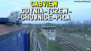 CABVIEW GDYNIA  TCZEW  CHOJNICE  PIﾅ、 D29202 D299 D29203  CABRIDE SU4210 [upl. by Renruojos]