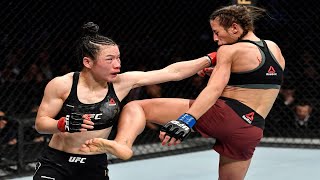 Weili Zhang vs Rose Namajunas UFC 261 FULL FIGHT NIGHT CHAMPIONSHIP [upl. by Braasch576]