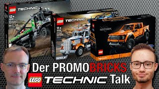 Der PROMOBRICKS LEGO Technic Talk Offizielle Bilder zu Zetros Abschlepptruck amp Raptor [upl. by Court]