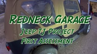 TJ Jeep Wrangler  Walk Around  First Impressions  What s Broken [upl. by Niwle]