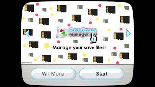 SaveGame Manager GX ForwarderChannel [upl. by Naylor]