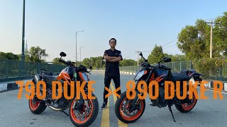 So sánh xe  790 Duke hay 890 Duke R xứng đáng hơn cho biker Việt [upl. by Renita]