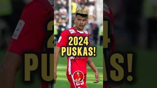 2024 PUSKAS ÖDÜLÜNÜN SAHİBİ BU GOL OLABİLİR 😱 puskas futbol shorts [upl. by Bagger]