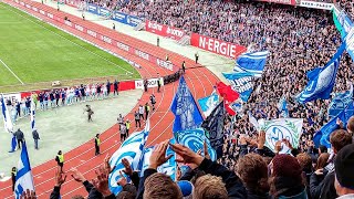 Schalke Fans bejubeln Manschaft nach Auswärtssieg gegen den Club💙🤍  Nürnberg  Schalke 12 [upl. by Zerk]