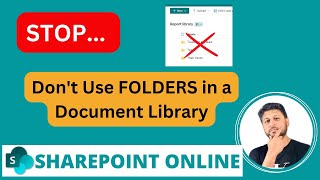 Say Goodbye to Folders Use SharePoint Metadata for Document Management [upl. by Hgieleak]