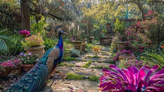 Amazing peacock Dance  Beautifull peacock opening his feathers HD viralvideo [upl. by Aihsoem]