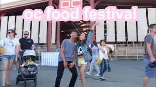 VLOG OC FOOD FESTIVAL  Nicole Laeno [upl. by Diena]