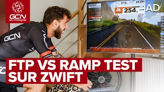 Quelles sont les différences entre un test FTP et un RAMP TEST sur Zwift [upl. by Placida767]