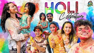 HOLI CELEBRATIONS  ANJALIPAVAN  CHANDAMAMA  Sri Satya  dhee Sanketh  Dhee Piyush  Fun [upl. by Lotus]