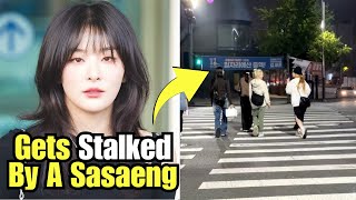 Red Velvet’s Seulgi Gets Stalked By A Sasaeng Fans Urge Company To Take Action [upl. by Hpejsoj]