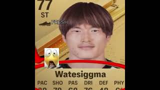 WATTESIGMA FIFA CARDmemes funny LOCALEDITZ4U [upl. by Rayshell458]