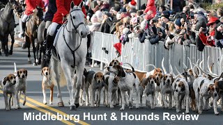 Middleburg Hunt and Hounds Review Christmas Parade 2019 [upl. by Kcirrad]