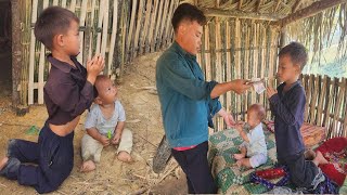 The orphan boy was given money and food by border guards and commune militia [upl. by Schifra649]