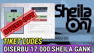 TIKET KONSER SHEILA ON 7 DI PEKANBARU LUDES DISERBU 17000 SHEILA GANK [upl. by Publia755]