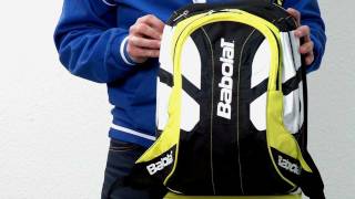 TennisPointde  Babolat Backpack Club Line Yellow [upl. by Calabrese]