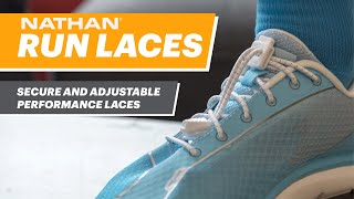 How to install amp adjust NATHAN Run Laces [upl. by Anemaj]