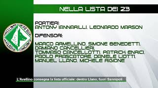 Avellino consegnata la lista ufficiale dentro LIano fuori Sannipoli [upl. by Shaina355]