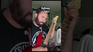 Learning Every Deftones Song Part 5  Lifter deftones guitarcover [upl. by Aldwin]