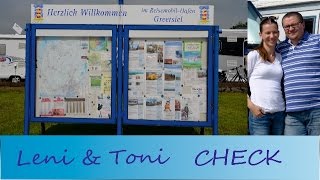 Leni amp Toni CHECK Reisemobilhafen GREETSIEL an der Nordsee [upl. by Ardnasak429]