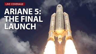 Watch live as the final Ariane 5 rocket launches [upl. by Yarazed]