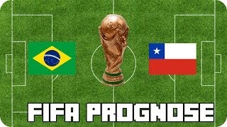 Fifa Prognose  Achtelfinale  Brasilien vs Chile  2014 [upl. by Trstram775]