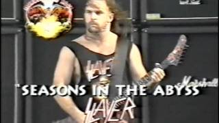 Slayer  Live At The Monsters Of Rock 1992 Full Concert [upl. by Aramad744]