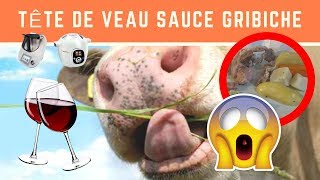 Recette de bistrot  la TETE de VEAU sauce gribiche ravigote facile et rapide [upl. by Loftus]