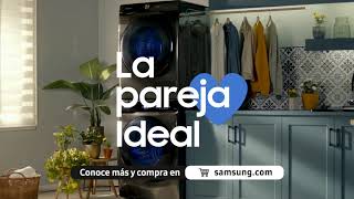 Samsung  La Pareja Ideal 💙 lavadora y secadora Samsung [upl. by Isborne]