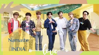 BTS Reacted To Indian Girls Permission To Dance challenge [upl. by Siletotsira]